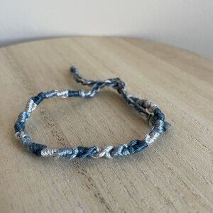 Margarita Bracelet, anklet, trendy, comfortable, tie, embroidery thread, woven,